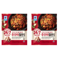사조대림 쭈꾸미 철판 볶음 350g x2개 밑반찬, 2개