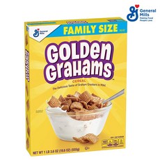 제너럴밀스 골든 그레이엄 시리얼 555g 19.6oz, GM-Golden-Grahams-Cereal-19.6oz