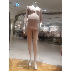(백화점 정품)마더피아 [와코루 마더피아] 임신 전후 수유 내의 상의 하의 셋트 /RLG8100C+RLG8100L 스킨 /