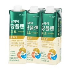 대상뉴케어 당플랜 프로 호두맛 230ml 24팩 균형영양식 단백질 MPB설계, 24개