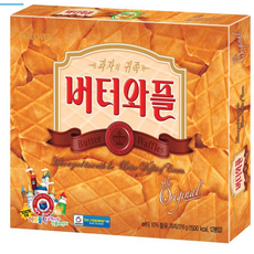 크라운제과 버터와플, 316g, 30개