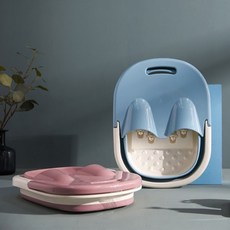 접이식 족욕기, 1개, 핑크