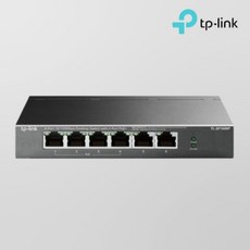 티피링크 TL-SF1006P 6포트 100Mbps 스위치허브 (PoE+4포트 포함)