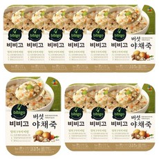 CJ제일제당 비비고 버섯야채죽 280g, 10개