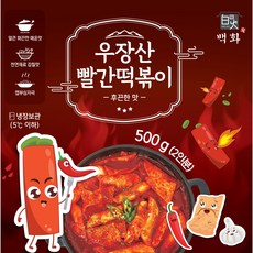 우장산빨간오뎅 송화시장떡볶이 30년전통 쌀떡볶이 밀키트 간편식, 900g, 5개