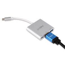넥스트 NEXT-411TCH TypeC HDMI USB3.0 PD 변환 컨버터 변환젠더/기타-USB to