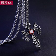 기타주얼리소품 십자가 목걸이 성검 팬던트 롱타입 스틸티타늄 개성 걸이식 학생 부속품 장식품 친구선물 선물