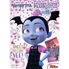 Bendon Sticker Scene Plus 컬러링 및 활동 북 뱀피리나, 단일옵션