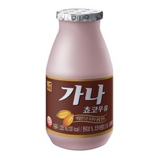 가나쵸코우유(병) 푸르밀 225ML, 1개