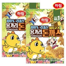 [퀴클리몰] 하림 용가리 돈까스 385g x 2개