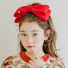 유아빅리본머리띠