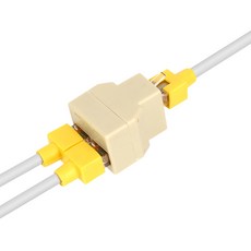 1658RJ-Y/커오프 RJ45 Y형 UTP 랜 커플러, 1개