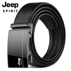 JEEPSPIRIT 정품 남성용 가죽 벨트 OM18CD996BT0470