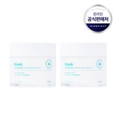 샤비크 2.0 피부진정 빙하크림, 70ml, 2개