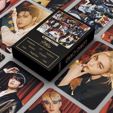 55장의 스트레이 키즈 포카 새 앨범 MAXIDENT 황현진 이용복 굿즈, C유형
