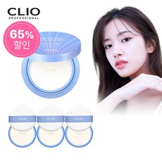 [CLIO] 클리오 에어글래스 선쿠션 플러스 본품 1 + 리필 3, 단일속성