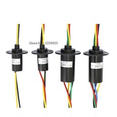 고전류 전도성 슬립 링 2 3 4 6 와이어 10A 20A 30A 40A 60A 인덕터, 2 Wire 60A, 1개