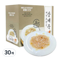 참좋은간식 애견보양식 삼계죽, 삼계맛, 80g, 30개 삼계맛, 30개