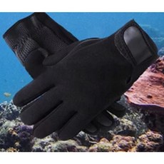 겨울 따뜻한 수영 다이빙 서핑 드롭 배송에 대 한 안티 스크래치 스쿠버 나일론 테이프와 DIVESAIL 1.5mm 네오프렌 다이빙 수영 장갑|수영 장갑|, M, 1개, 2mm gloves black