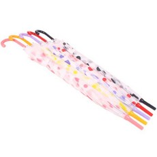 EZN701228 라임마트 반투명우산 (730mm) 땡땡이무늬 KH201