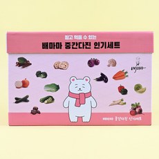 배마마 중간다진 인기세트 야채 큐브, 90g