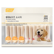 무마진 강아지 소세지간식 대용량간식 1080g, 황태 치즈, 1개