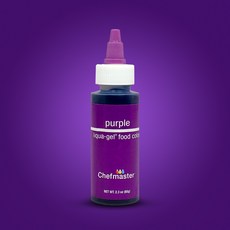 셰프마스터 리쿠아젤 식용색소 네온 브라이트 퍼플, 65g, 1개