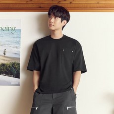 남성) 스테이쿨 포켓 라운드 반팔티_EPE2TR1362 380542