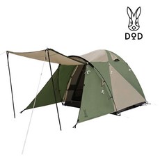 DOD 도플갱어 더 텐트L 5인용 T5-624 카키X탄