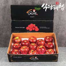 식탐대첩 명절 선물세트 경북 명품사과 3kg (중소과 12-14과)