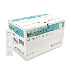 아산제약 인플루엔자 독감 자가검사 진단키트 25회분 A형 B형 검사
