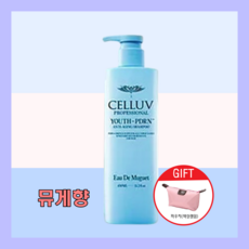 셀럽 최신상 프로페셔널 유스 PDRN 샴푸 450ml 뮤게향 + 파우치, 뮤게향1개+파우치1개, 1개