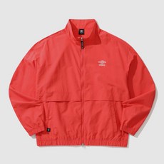 엄브로 UMBRO 클래식 스탠넥 바람막이 웜업 자켓 오렌지 레드UP221CJK41
