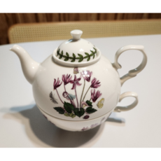 포트메리온 보타닉 가든 티포트 + 컵 350ml, 0 믹, 4세트