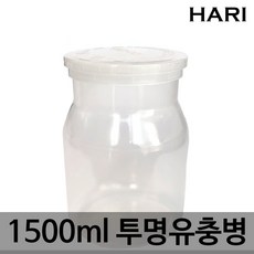 [당발] 투명유충병 1500ml 1개로 성충까지!, 1500ml트레이(블랙) 1개+1500ml 9개, 1개