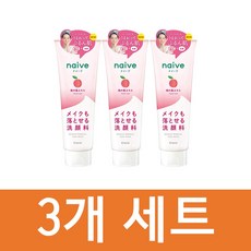 일본 나이브 폼클렌징 200g 3개세트 대용량 크라시에 복숭아 가네보 리뉴얼상품, 3개