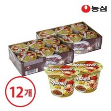 농심 짜파게티 범벅 70gx12컵(2box) 무료배송/짜장범벅