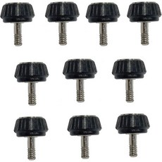APX APE 6000 커넥터 잠금 나사 핸드 마이크 리텐션 엄지 버튼 모토로라용 2Way 라디오 스피커 7000 8000 XPR 6350 6550 7550 E DP4600 D, 10Pack