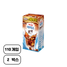 맥심 아이스 블랙 커피믹스, 5.9g, 110개입, 2개