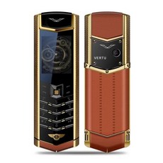 V9 메탈 바디 럭셔리 바 폰 K9 듀얼 심 블루투스 다이얼러 시니어 모바일 핸드폰 보이지 않는 키보드 지지대 러시아어, 공식 표준, Brown