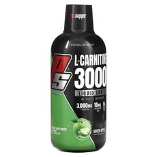 ProSupps L-카르니틴 3000 리퀴드 샷 그린 애플 473ml(16fl oz), ProSupps L-카르니틴 3000 리..., 1개, 473ml