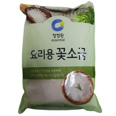 요리꽃소금 3KG청정원, 1개, 3kg