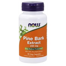 (번들) 나우푸드 파인 바크 소나무껍질 추출물 240mg 90베지캡슐 2통 NOW Foods Pine Bark Extract