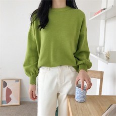 [YELL] 벌룬 퍼프소매 니트[5 Color]