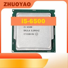 코어 i5 6500 프로세서 32Ghz 쿼드 코어 SR2BX 스카이레이크 소켓 1151 DDR4 I56500 CPU 지지대 H110 마더보드 - i56500cpu