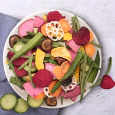 미다몰 동결건조 9종 과일 야채 믹스칩 과자 150g+150g, 150g, 2개