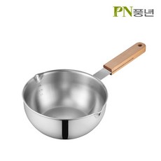 PN풍년 위더스 우드라이트 IH 냄비 멀티팟, 스테인리스+우드, 20cm WWMPT-20B(IH)