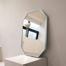 [브래그디자인] 450x600 팔각 거울 - 타사대비 2배 두꺼운 5mm 거울 국내 알루미늄 수제작 프레임, 2. 화이트골드