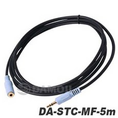 도우유통 DA-STC-MF-5m(Stereo 연장 케이블 5m) ST CABLE PC용품 네트워크 케이블 기타케이블 컴퓨터부품 9핀케이블, 단일 수량