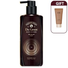 흑갈색 닥터그루트 블랙리커버 새치커버 탈모샴푸 300ml+모공팩 20ml